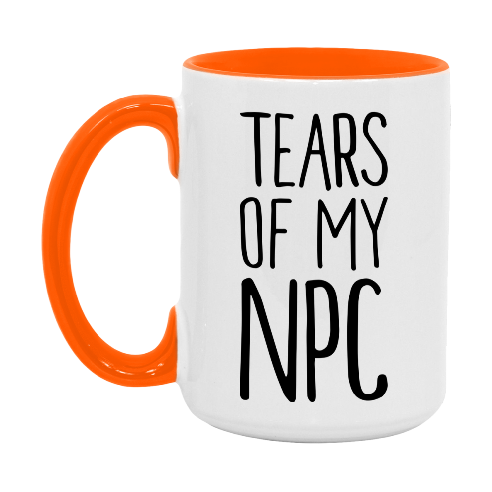 Dnd Dragon Masters Mug, Tears Of My Npc Coffee Mug, Rpg Gift