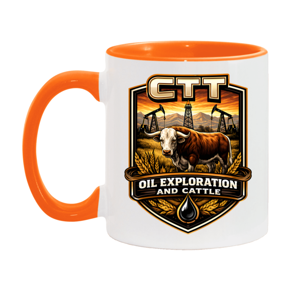 CTT Oil Exploration And Cattle Mug