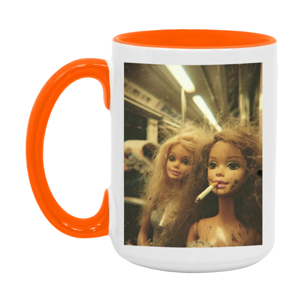 Disgusted Doll Face Mug, Funny Doll Face Meme Coffee Cup