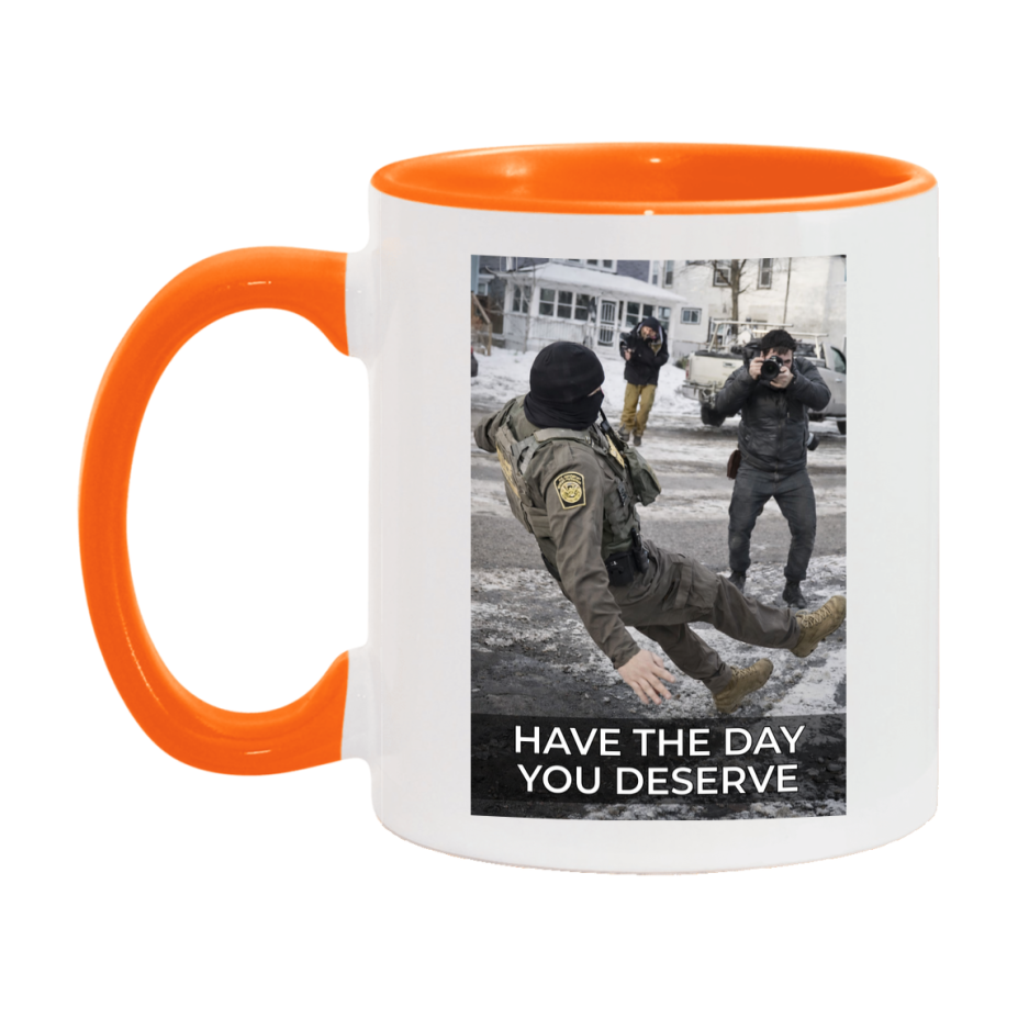 Viral Anti Ice Meme Mug, Pro Immigration Social Justice Coffee Mug