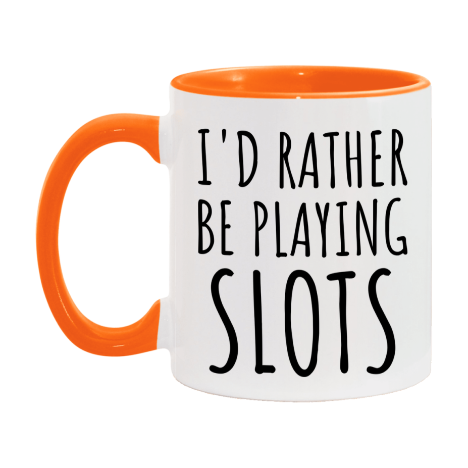 Casino Mug For Slots Players, Funny Slots Coffee Mug, 11Oz Or 15Oz Novelty Mug