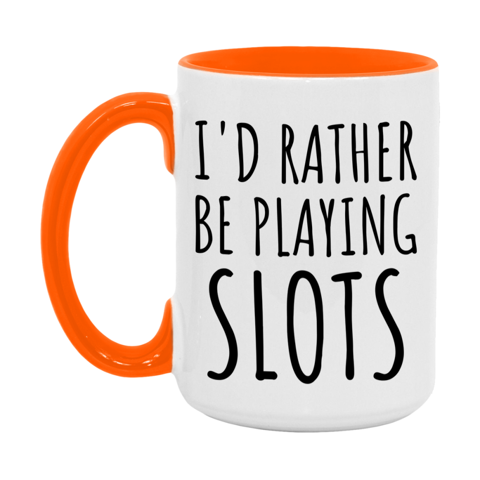 Casino Mug For Slots Players, Funny Slots Coffee Mug, 11Oz Or 15Oz Novelty Mug