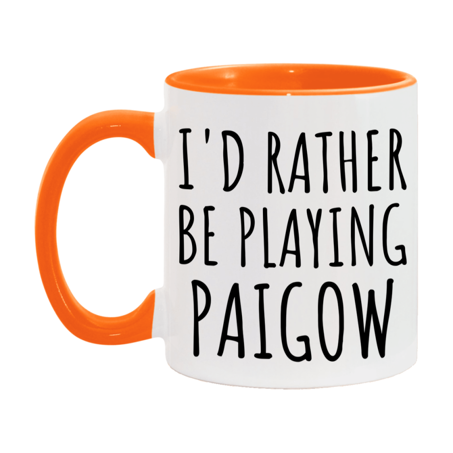 Casino Mug For Paigow Players, Funny Paigow Coffee Mug, 11Oz Or 15Oz Novelty Mug