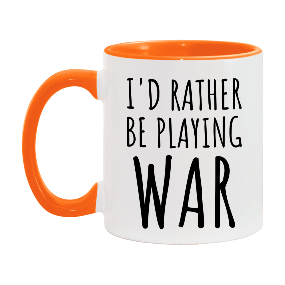 Casino Mug For War Players, Funny War Coffee Mug, 11Oz Or 15Oz Novelty Mug
