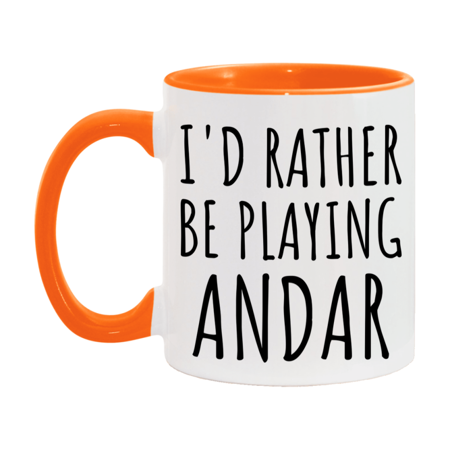 Casino Mug For Andar Players, Funny Andar Coffee Mug, 11Oz Or 15Oz Novelty Mug