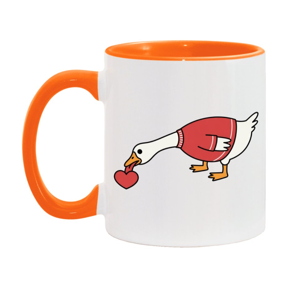 Silly Goose Mug, Silly Goose Valentine Mug, 11Oz Or 15Oz Ceramic Coffee Mug