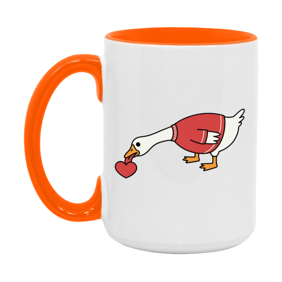 Silly Goose Mug, Silly Goose Valentine Mug, 11Oz Or 15Oz Ceramic Coffee Mug