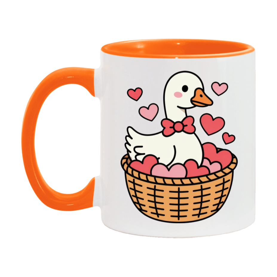 Silly Goose Mug, Silly Goose Valentine Mug, 11Oz Or 15Oz Ceramic Coffee Mug