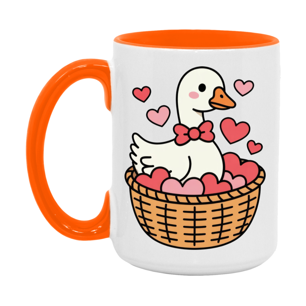 Silly Goose Mug, Silly Goose Valentine Mug, 11Oz Or 15Oz Ceramic Coffee Mug