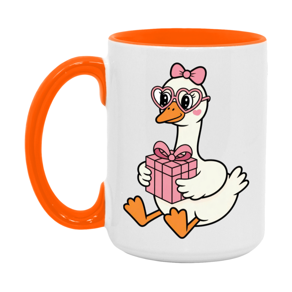 Silly Goose Mug, Silly Goose Valentine Mug, 11Oz Or 15Oz Ceramic Coffee Mug