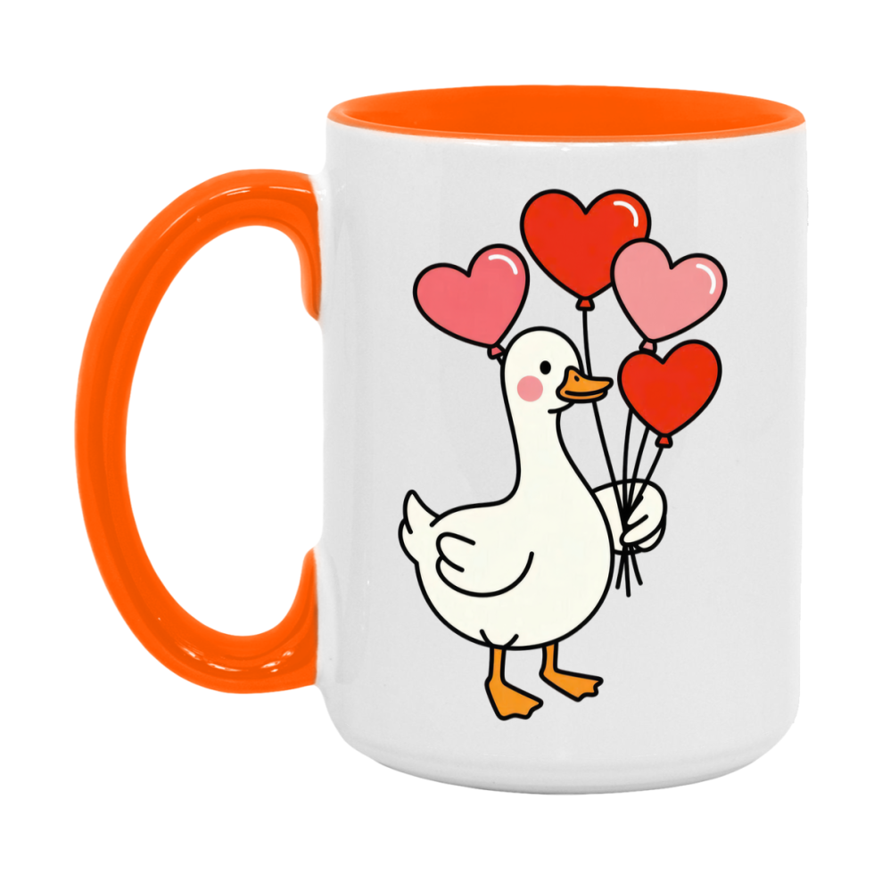 Silly Goose Mug, Silly Goose Valentine Mug, 11Oz Or 15Oz Ceramic Coffee Mug