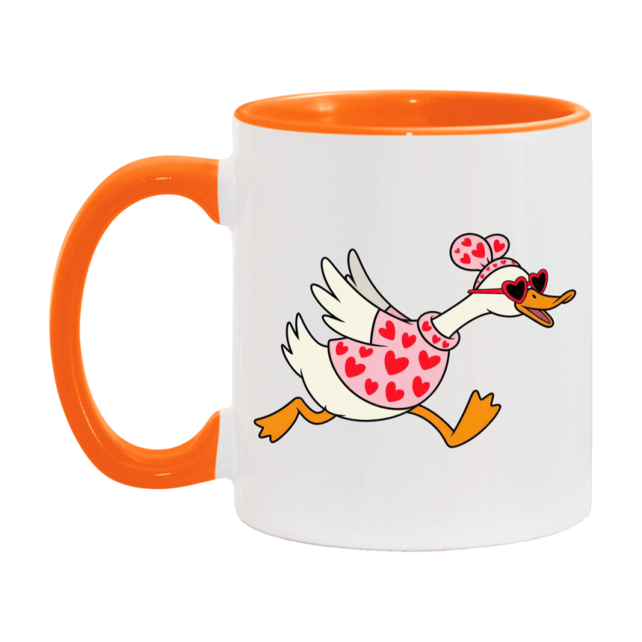 Silly Goose Mug, Silly Goose Valentine Mug, 11Oz Or 15Oz Ceramic Coffee Mug