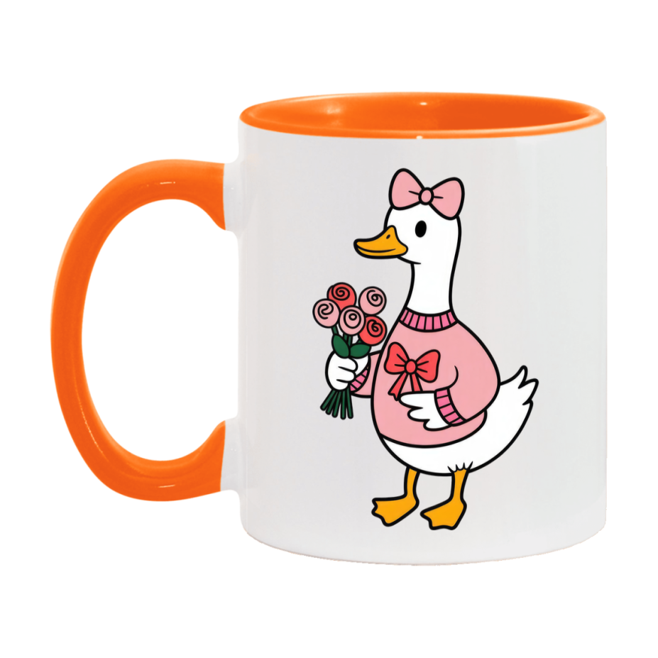 Silly Goose Mug, Silly Goose Valentine Mug, 11Oz Or 15Oz Ceramic Coffee Mug