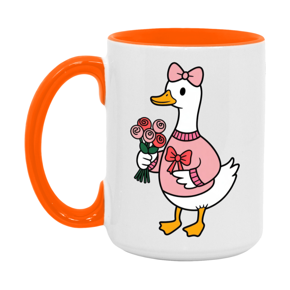 Silly Goose Mug, Silly Goose Valentine Mug, 11Oz Or 15Oz Ceramic Coffee Mug