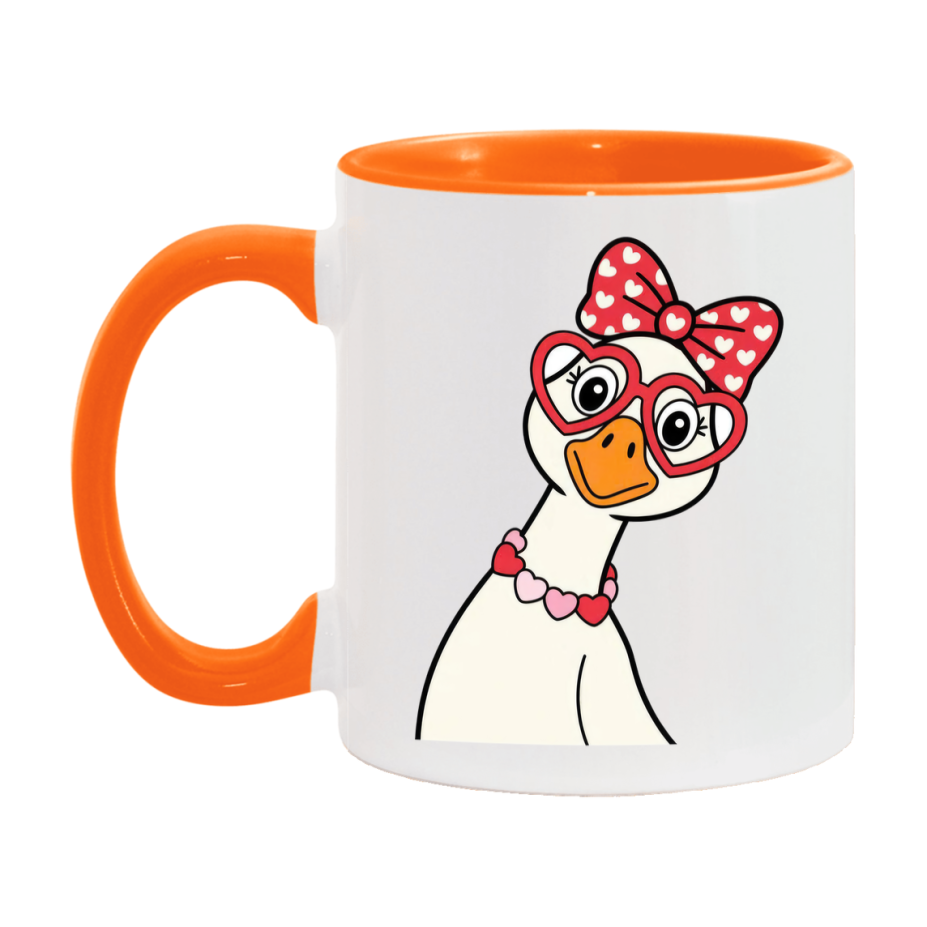 Silly Goose Mug, Silly Goose Valentine Mug, 11Oz Or 15Oz Ceramic Coffee Mug