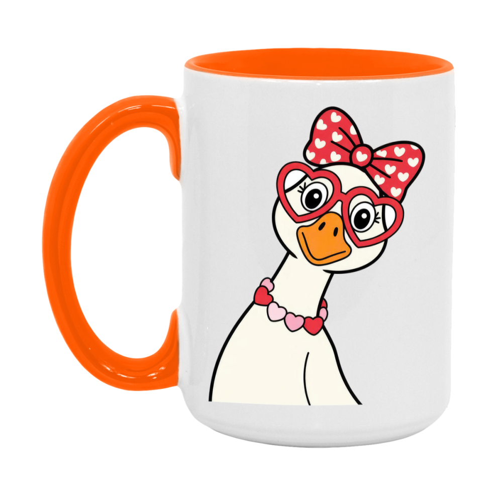 Silly Goose Mug, Silly Goose Valentine Mug, 11Oz Or 15Oz Ceramic Coffee Mug