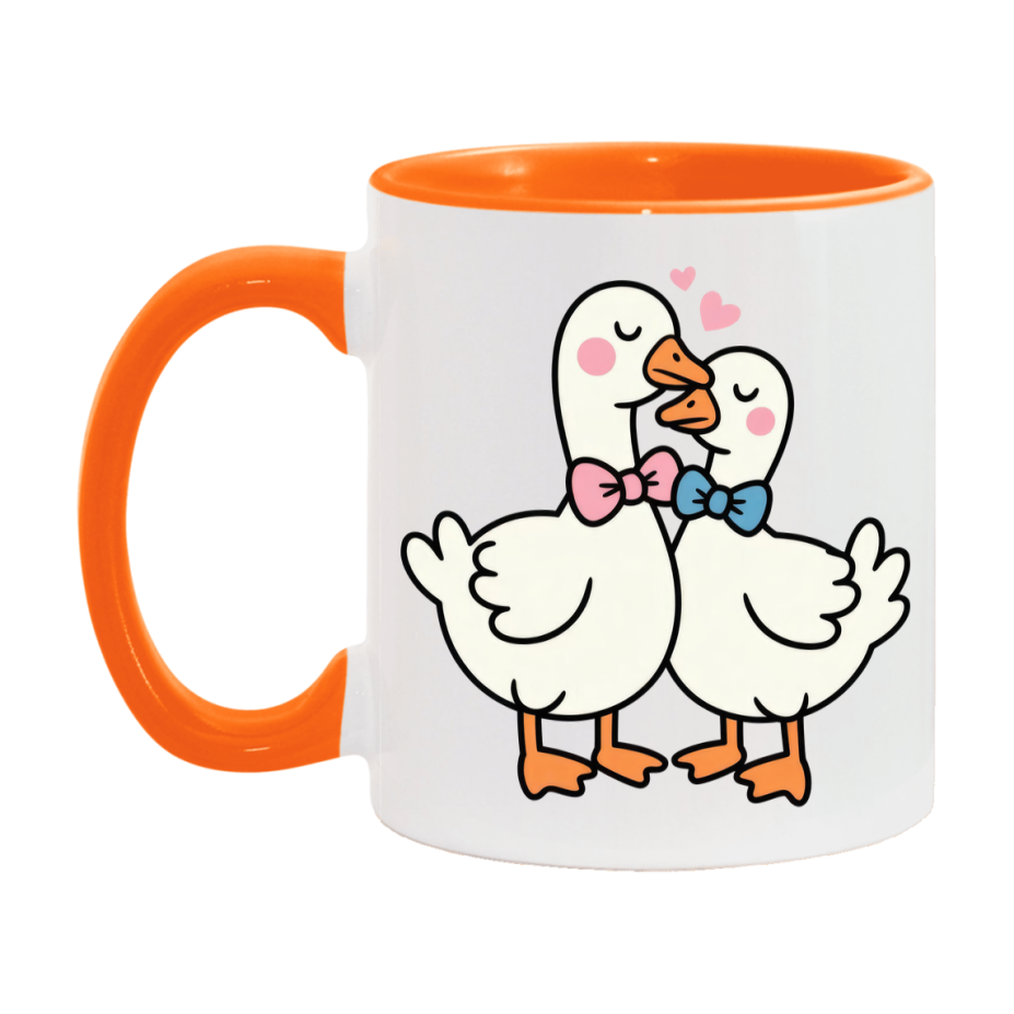 Silly Goose Mug, Silly Goose Valentine Mug, 11Oz Or 15Oz Ceramic Coffee Mug