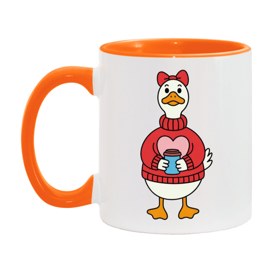 Silly Goose Mug, Silly Goose Valentine Mug, 11Oz Or 15Oz Ceramic Coffee Mug