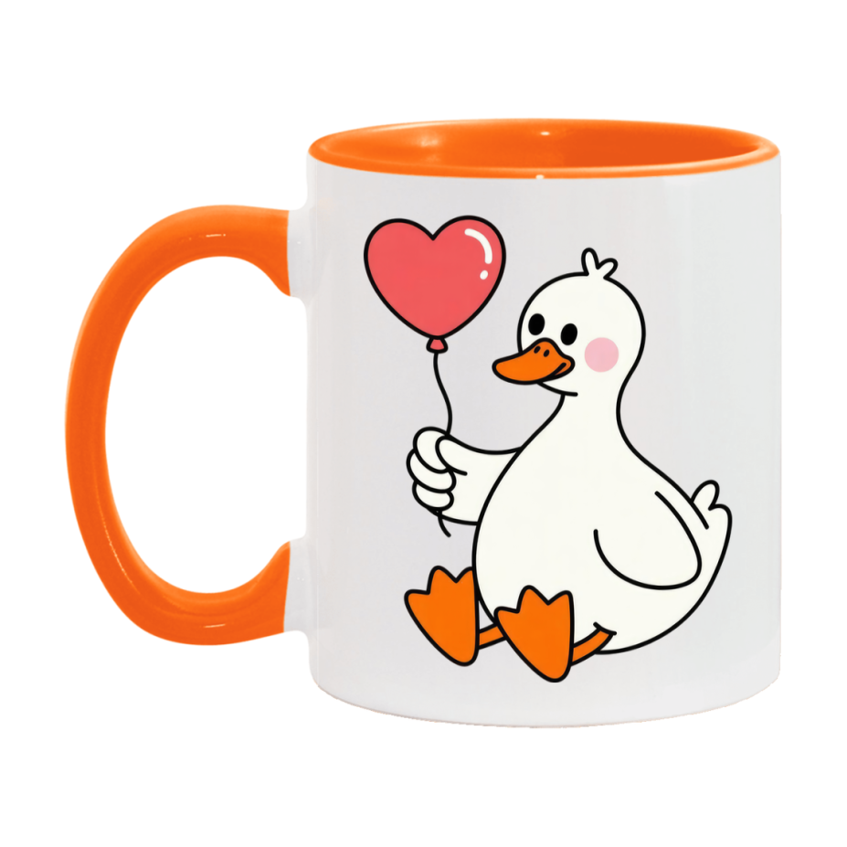 Silly Goose Mug, Silly Goose Valentine Mug, 11Oz Or 15Oz Ceramic Coffee Mug