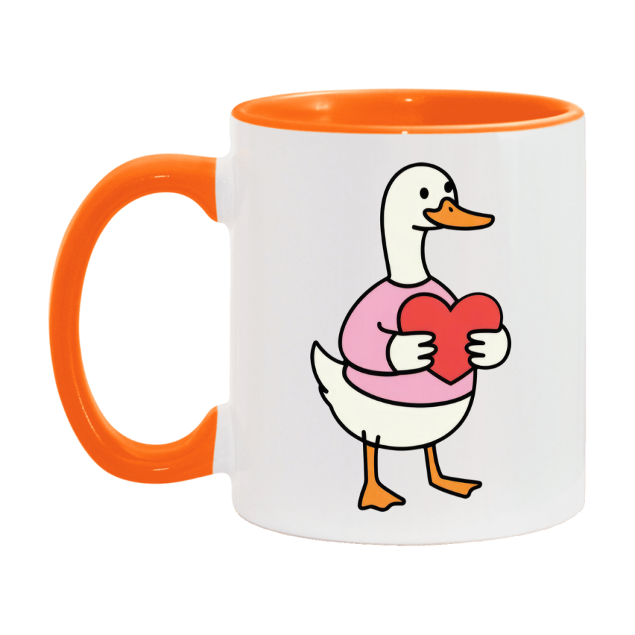 Silly Goose Mug, Silly Goose Valentine Mug, 11Oz Or 15Oz Ceramic Coffee Mug
