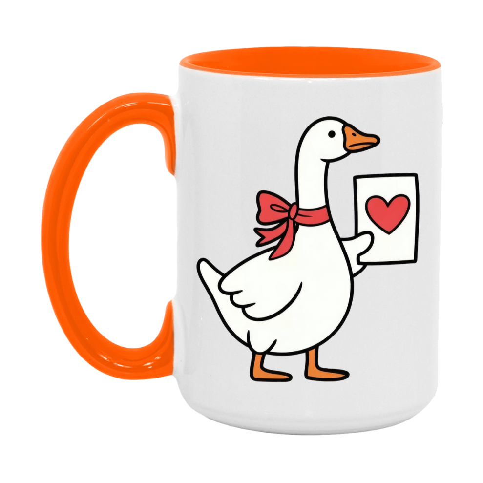 Silly Goose Mug, Silly Goose Valentine Mug, 11Oz Or 15Oz Ceramic Coffee Mug