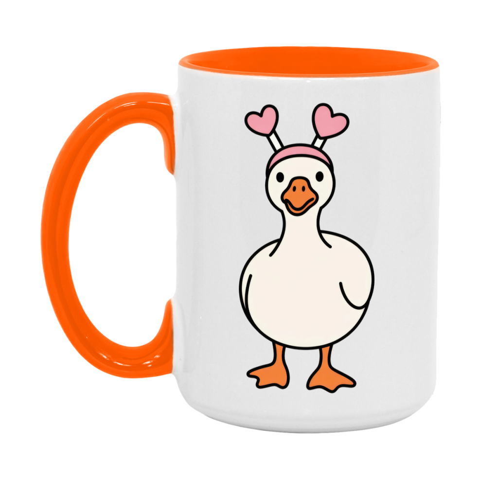 Silly Goose Mug, Silly Goose Valentine Mug, 11Oz Or 15Oz Ceramic Coffee Mug