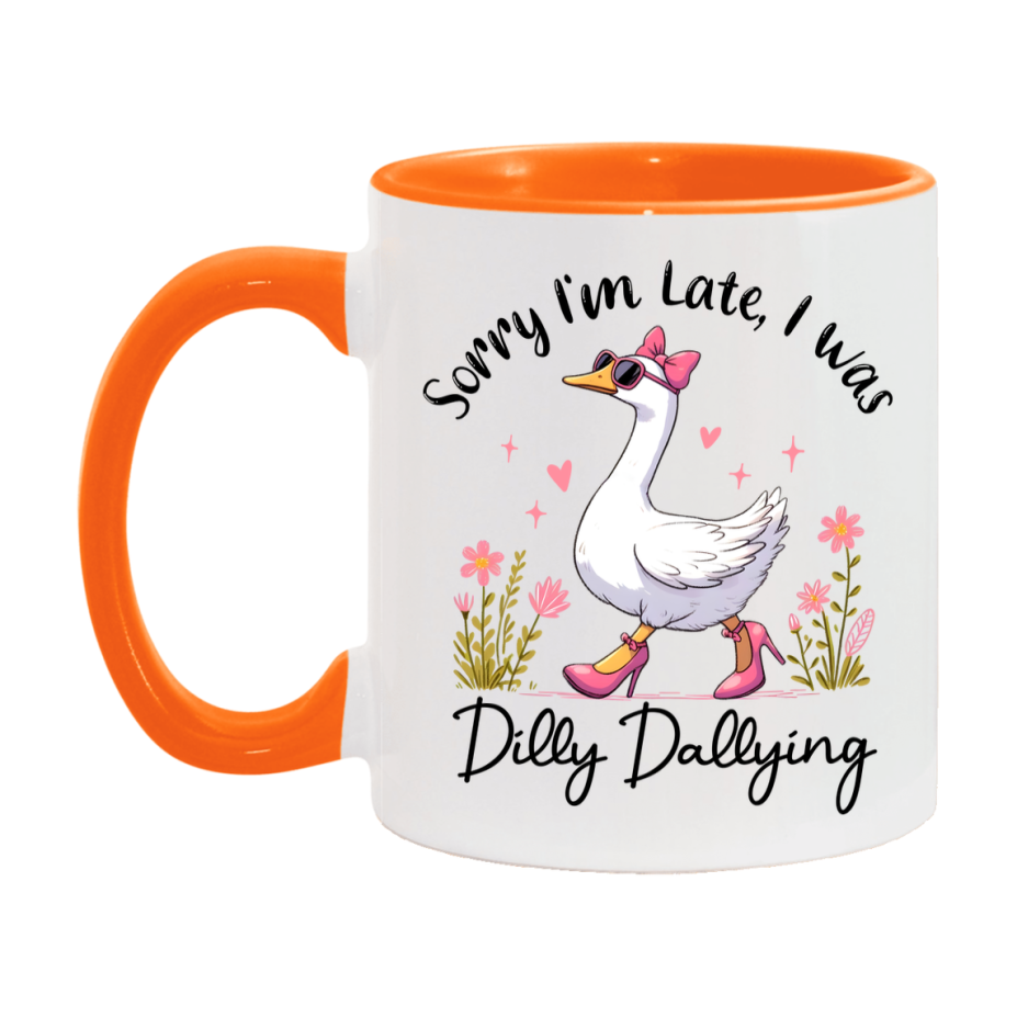 Silly Goose Mug, Funny Goose Coffee Mug, 11Oz Or 15Oz Ceramic Cup