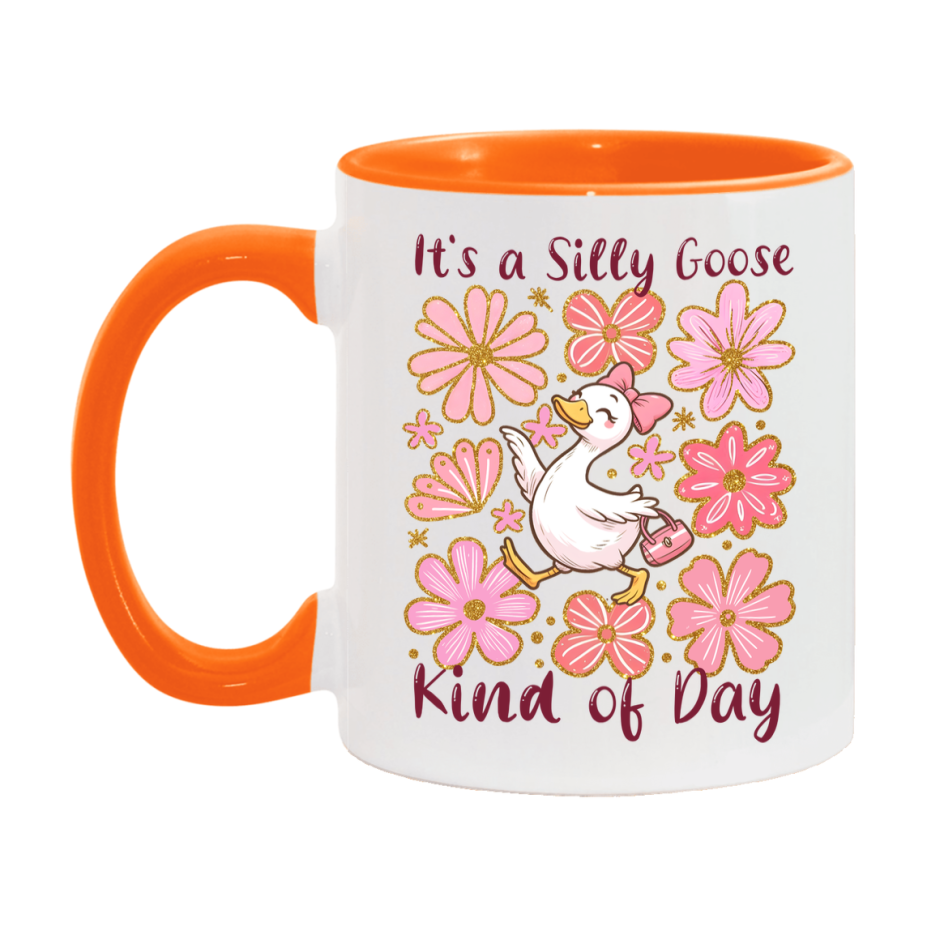 Silly Goose Mug, Funny Goose Coffee Mug, 11Oz Or 15Oz Ceramic Cup