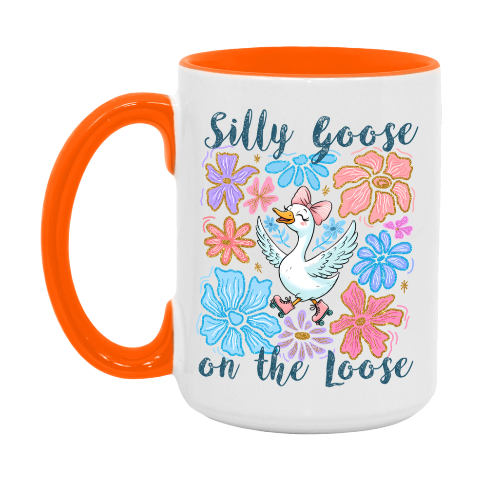 Silly Goose Mug, Funny Goose Coffee Mug, 11Oz Or 15Oz Ceramic Cup