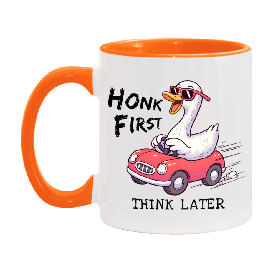 Silly Goose Mug, Funny Goose Coffee Mug, 11Oz Or 15Oz Ceramic Cup