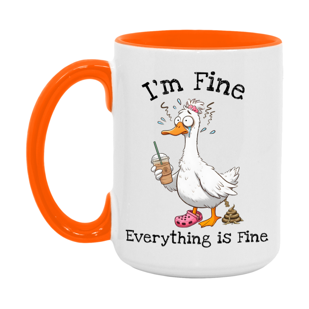 Silly Goose Mug, Funny Goose Coffee Mug, 11Oz Or 15Oz Ceramic Cup