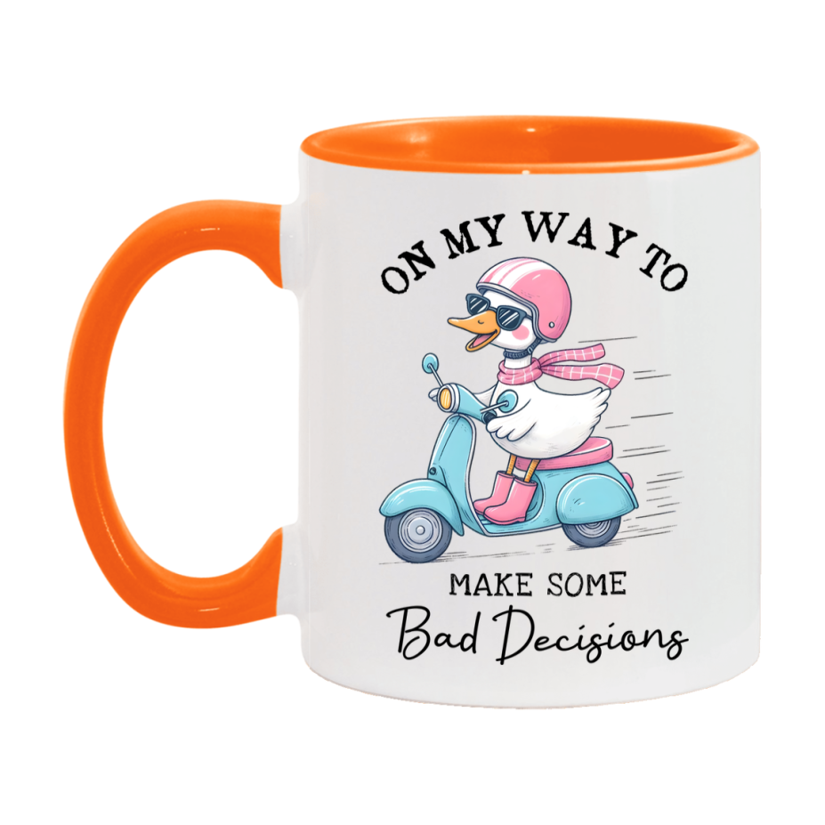 Silly Goose Mug, Funny Goose Coffee Mug, 11Oz Or 15Oz Ceramic Cup