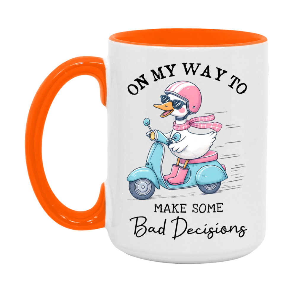 Silly Goose Mug, Funny Goose Coffee Mug, 11Oz Or 15Oz Ceramic Cup