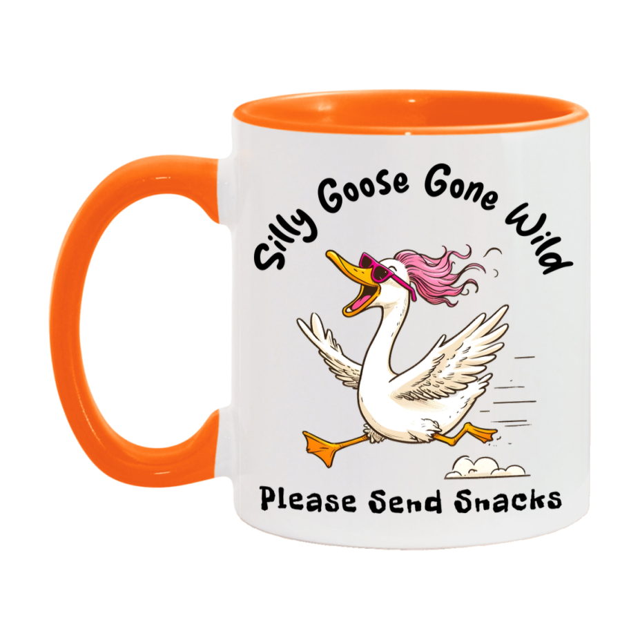 Silly Goose Mug, Funny Goose Coffee Mug, 11Oz Or 15Oz Ceramic Cup