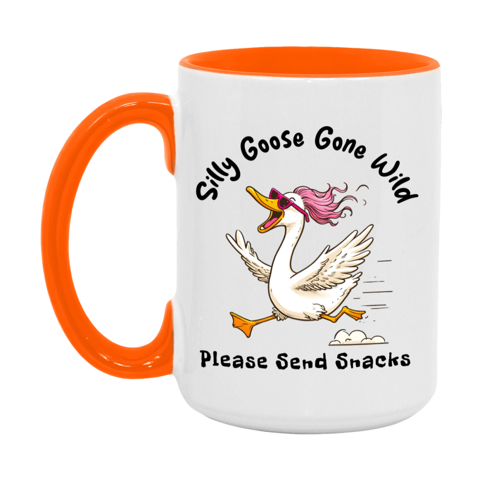 Silly Goose Mug, Funny Goose Coffee Mug, 11Oz Or 15Oz Ceramic Cup