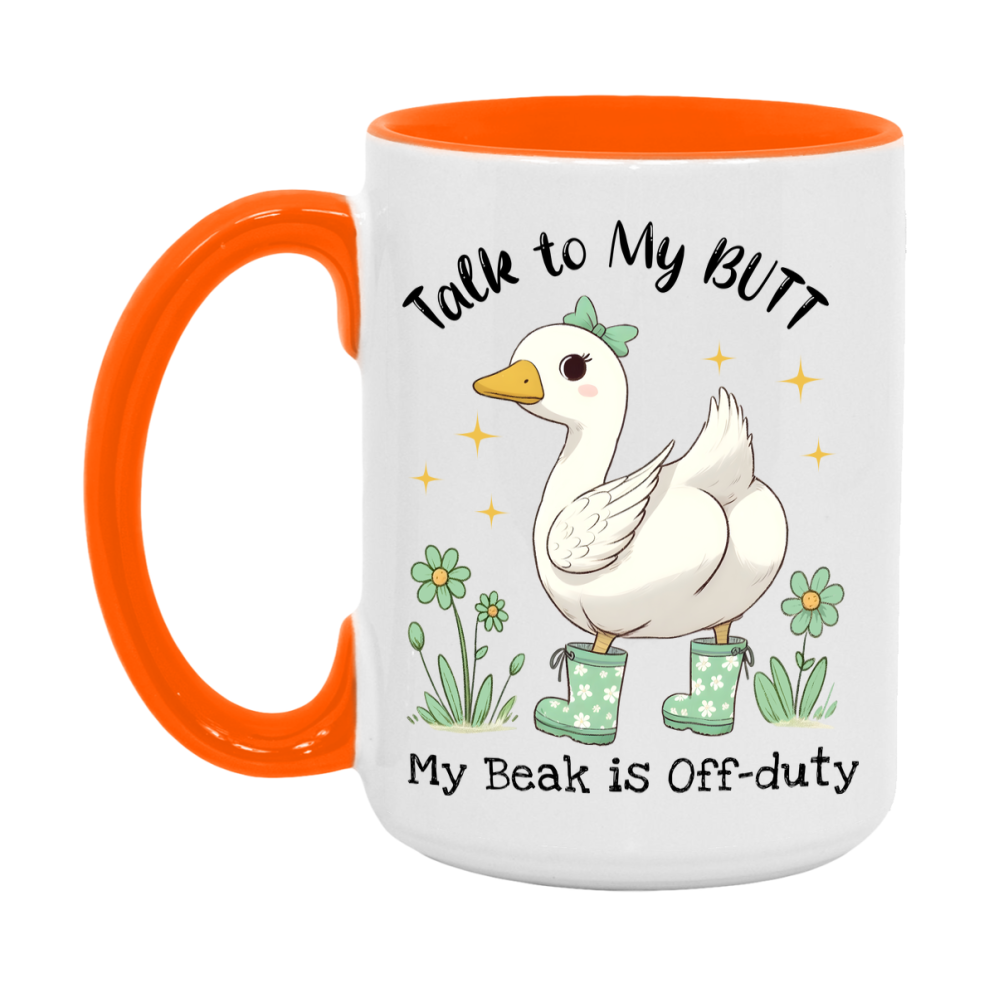 Silly Goose Mug, Funny Goose Coffee Mug, 11Oz Or 15Oz Ceramic Cup
