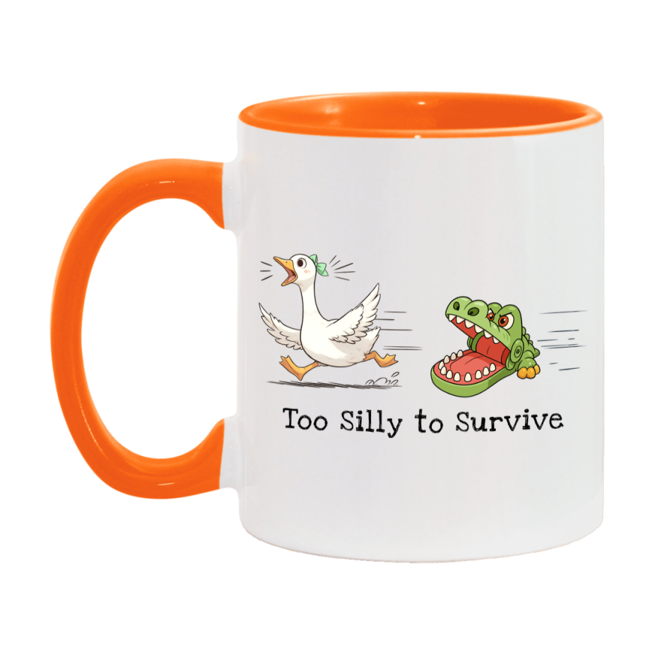 Silly Goose Mug, Funny Goose Coffee Mug, 11Oz Or 15Oz Ceramic Cup