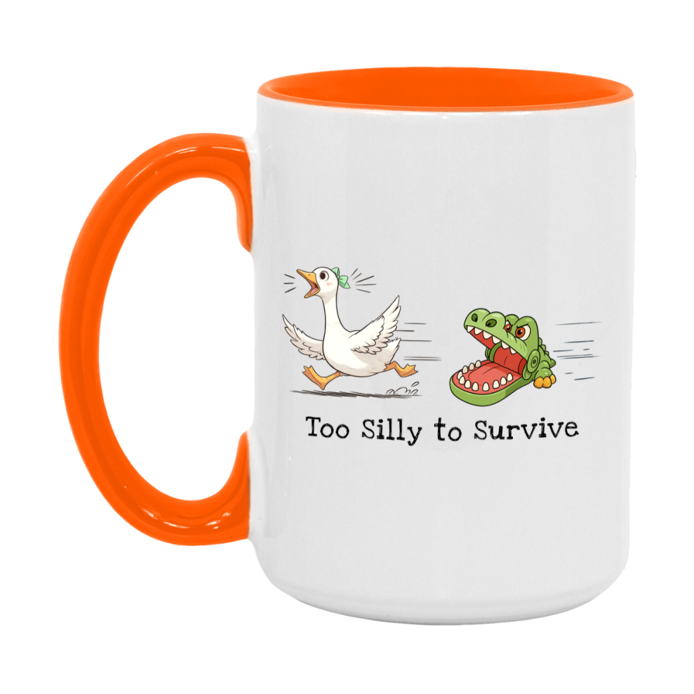 Silly Goose Mug, Funny Goose Coffee Mug, 11Oz Or 15Oz Ceramic Cup