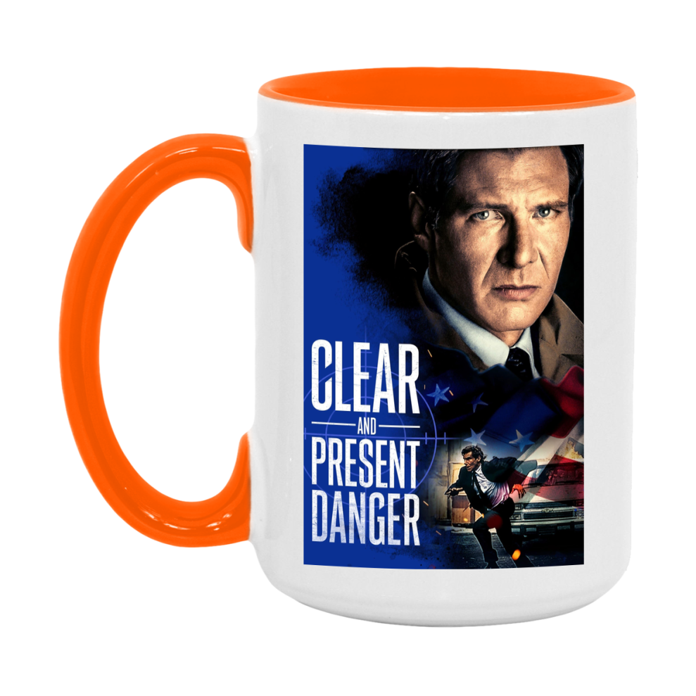 90S Movie Mug Clear And Present Danger (1994