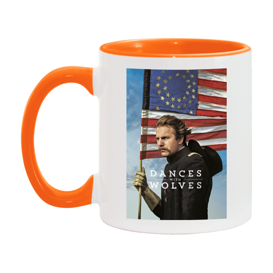 90S Movie Mug Dances With Wolves (1990