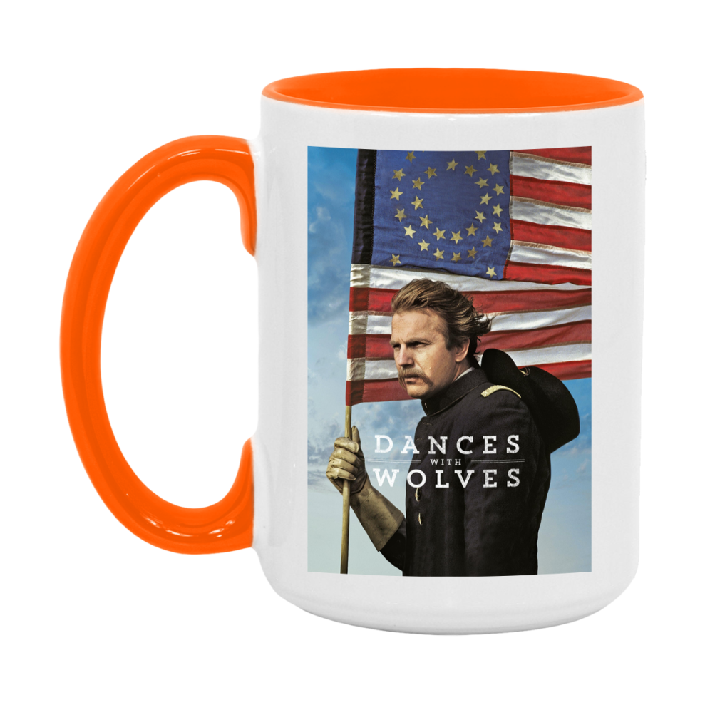 90S Movie Mug Dances With Wolves (1990