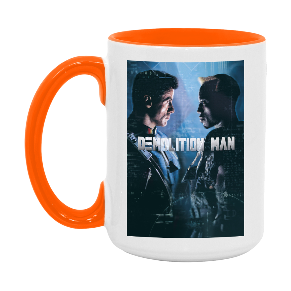 90S Movie Mug Demolition Man (1993