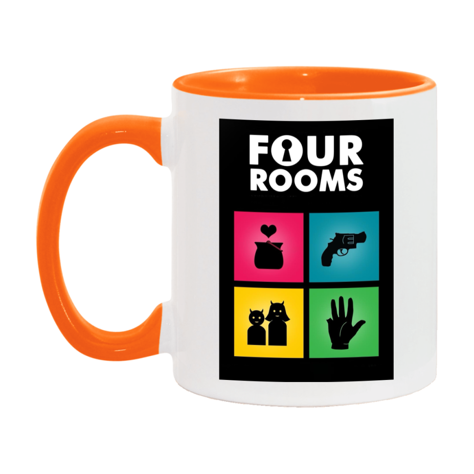 90S Movie Mug Four Rooms (1995