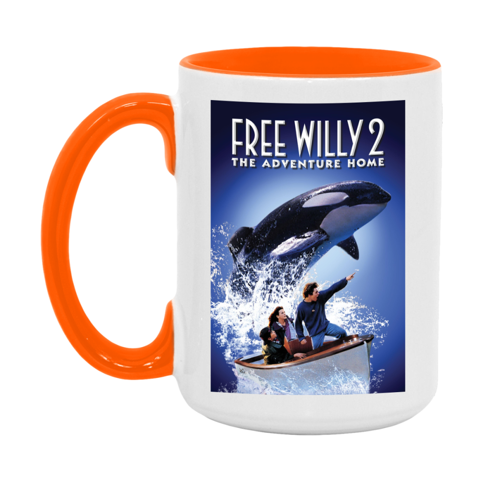 90S Movie Mug Free Willy 2 The Adventure Home (1995