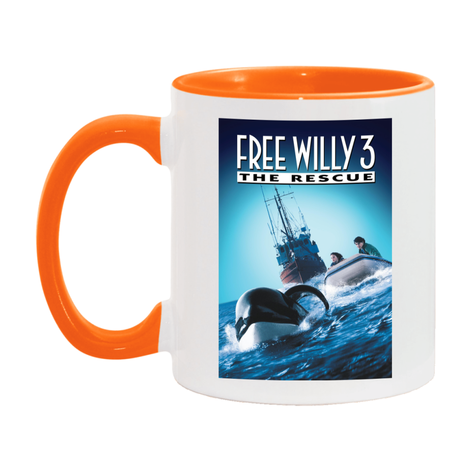 90S Movie Mug Free Willy 3 The Rescue (1997