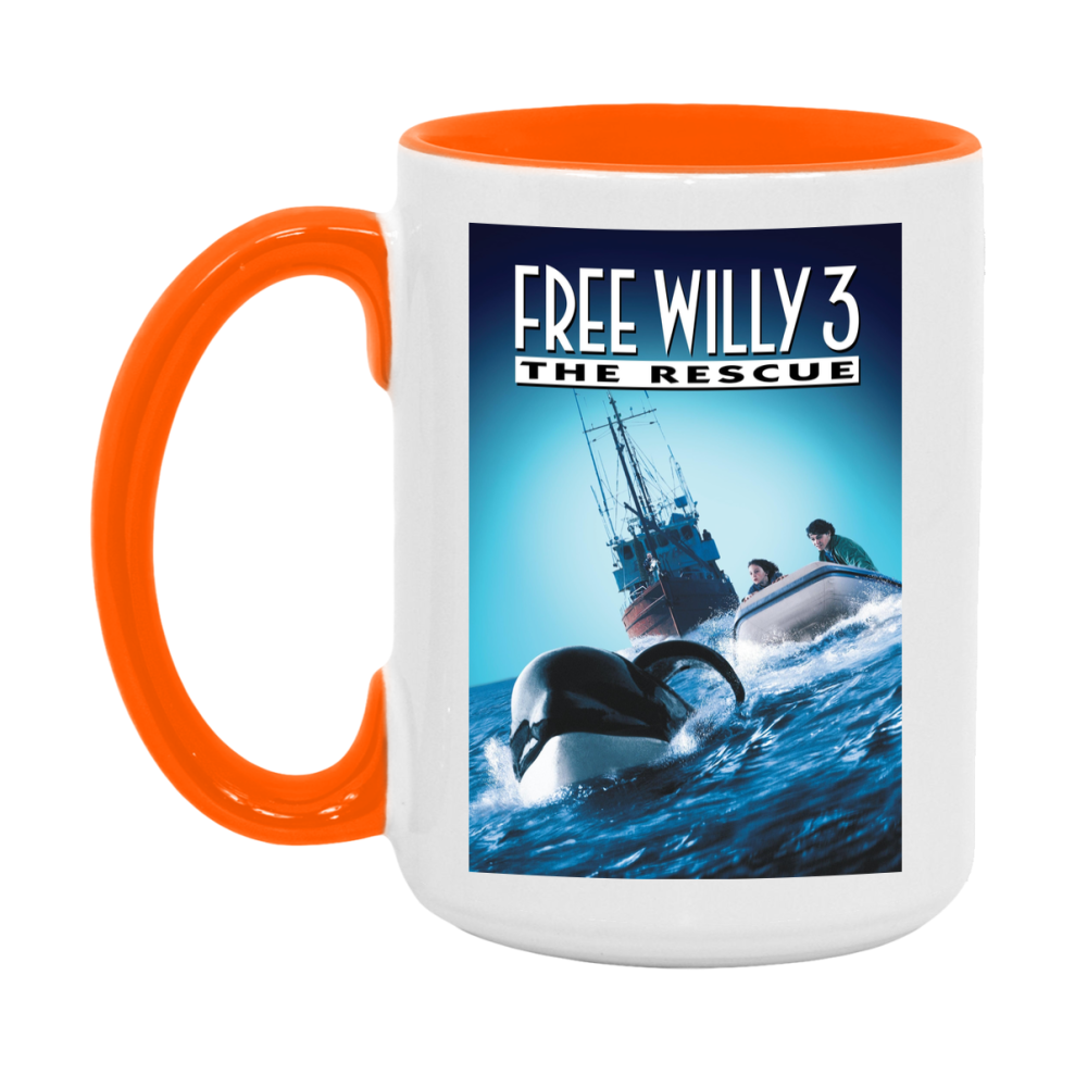 90S Movie Mug Free Willy 3 The Rescue (1997