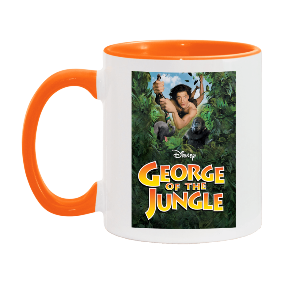 90S Movie Mug George Of The Jungle (1997