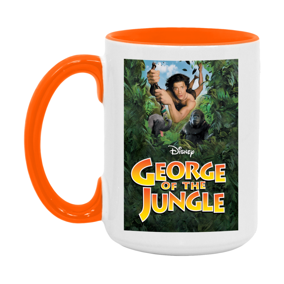90S Movie Mug George Of The Jungle (1997