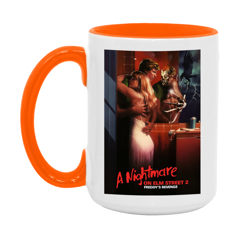 80S Movie Mug A Nightmare On Elm Street Part 2 Freddy S Revenge (1985