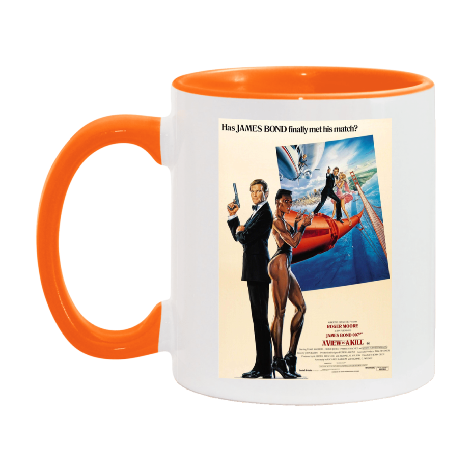 80S Movie Mug A View To A Kill (1985